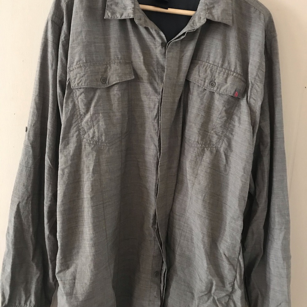Men’s the north face shirt button down